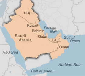 Southwest Aisa map